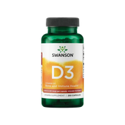 Swanson Higher Potency Vitamin D3 2000 Ui (50 Mcg) - 250 Caps