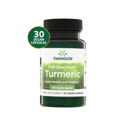 Swanson Cúrcuma Full Spectrum | 30 Cápsulas Veganas · Antiinflamatorio Vegano