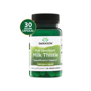 Swanson Cardo Mariano Full Spectrum 500 mg | 30 Cápsulas Veganas · Detox Hepático