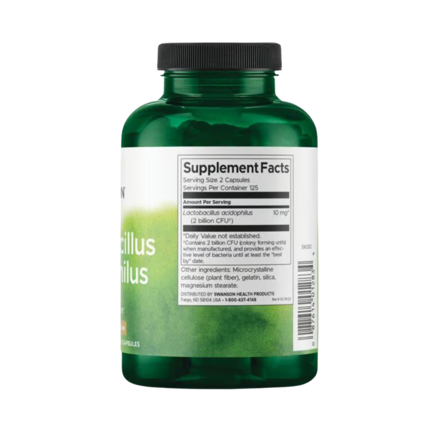 Swanson Lactobacillus Acidophilus 250 Caps