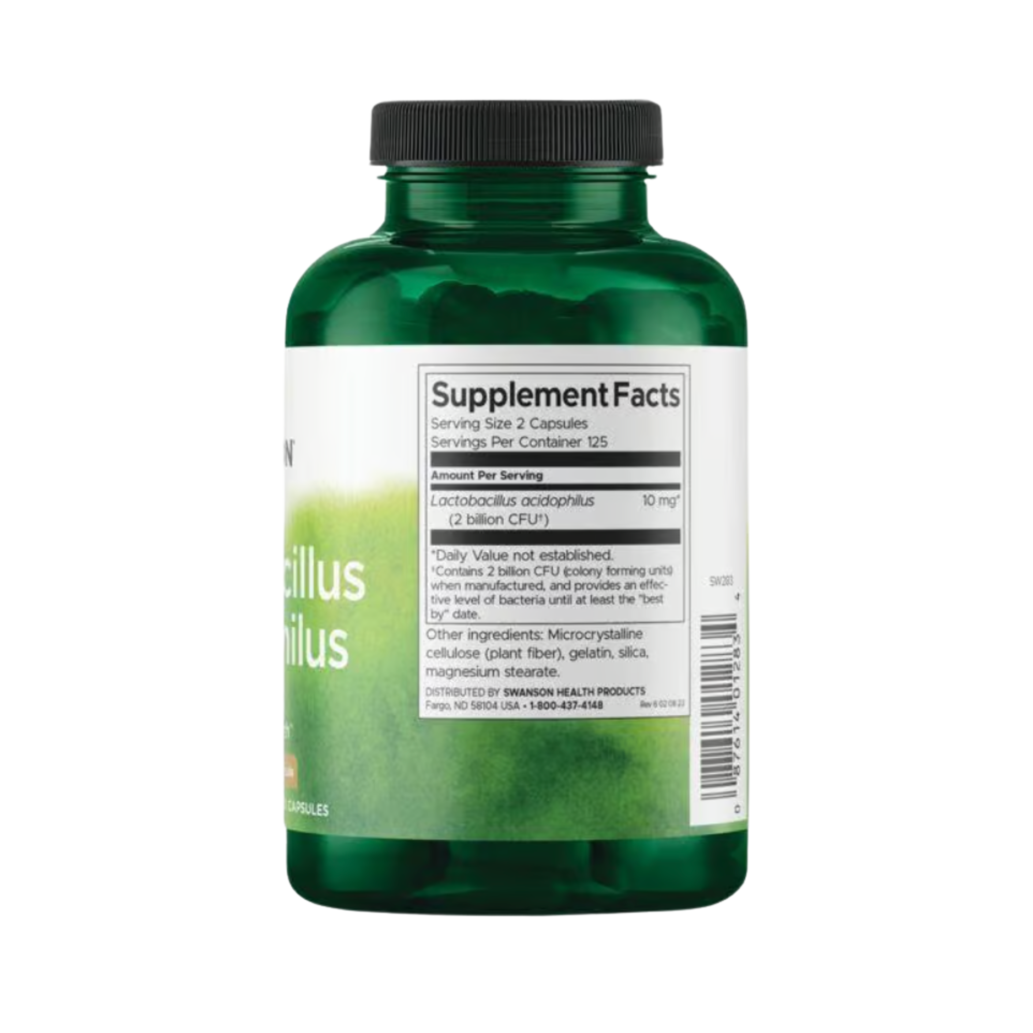 Swanson Lactobacillus Acidophilus 250 Caps
