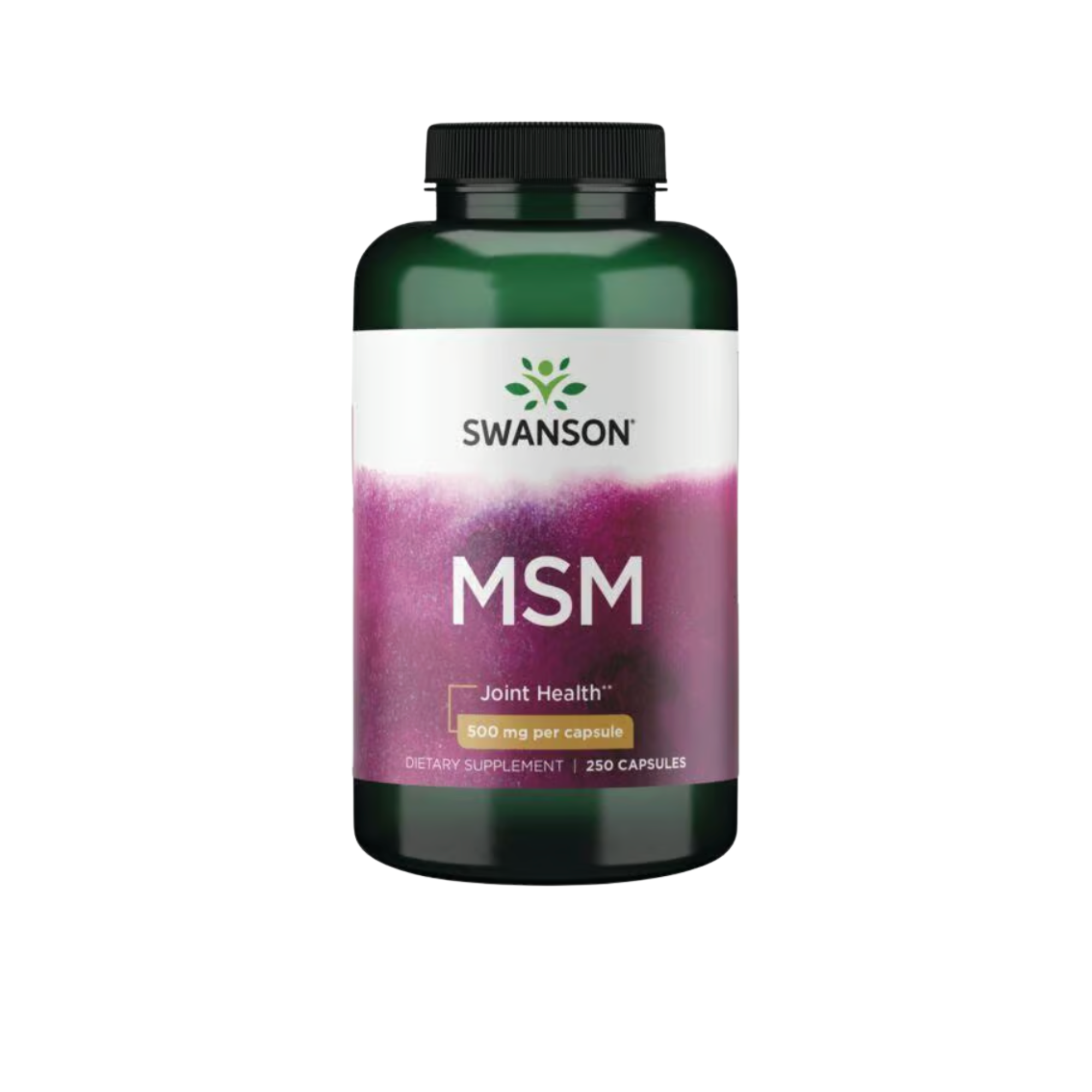 MSM Swanson 500 mg 250 Capsulas