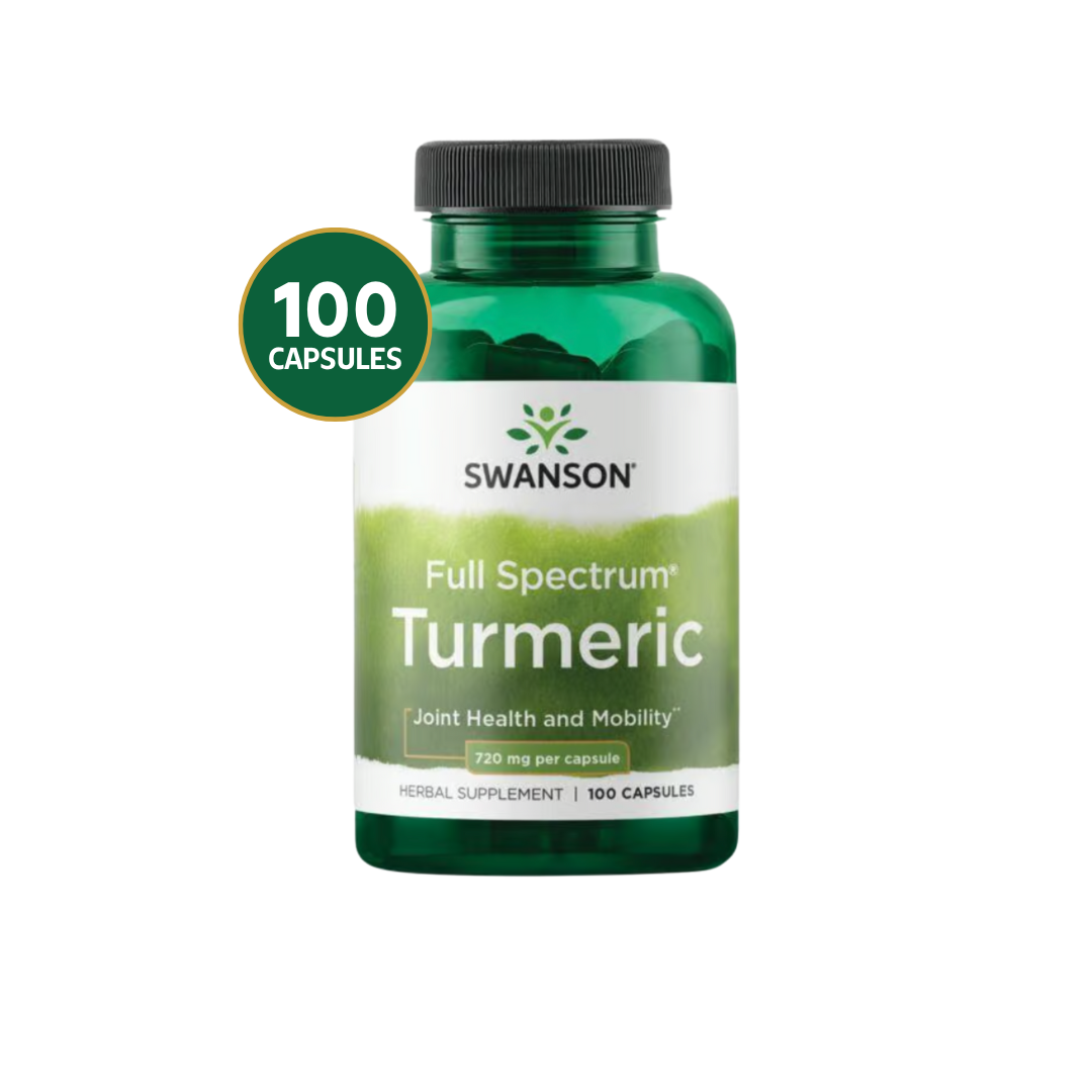 Swanson Full Spec Turmeric 720 Mg 100 Caps