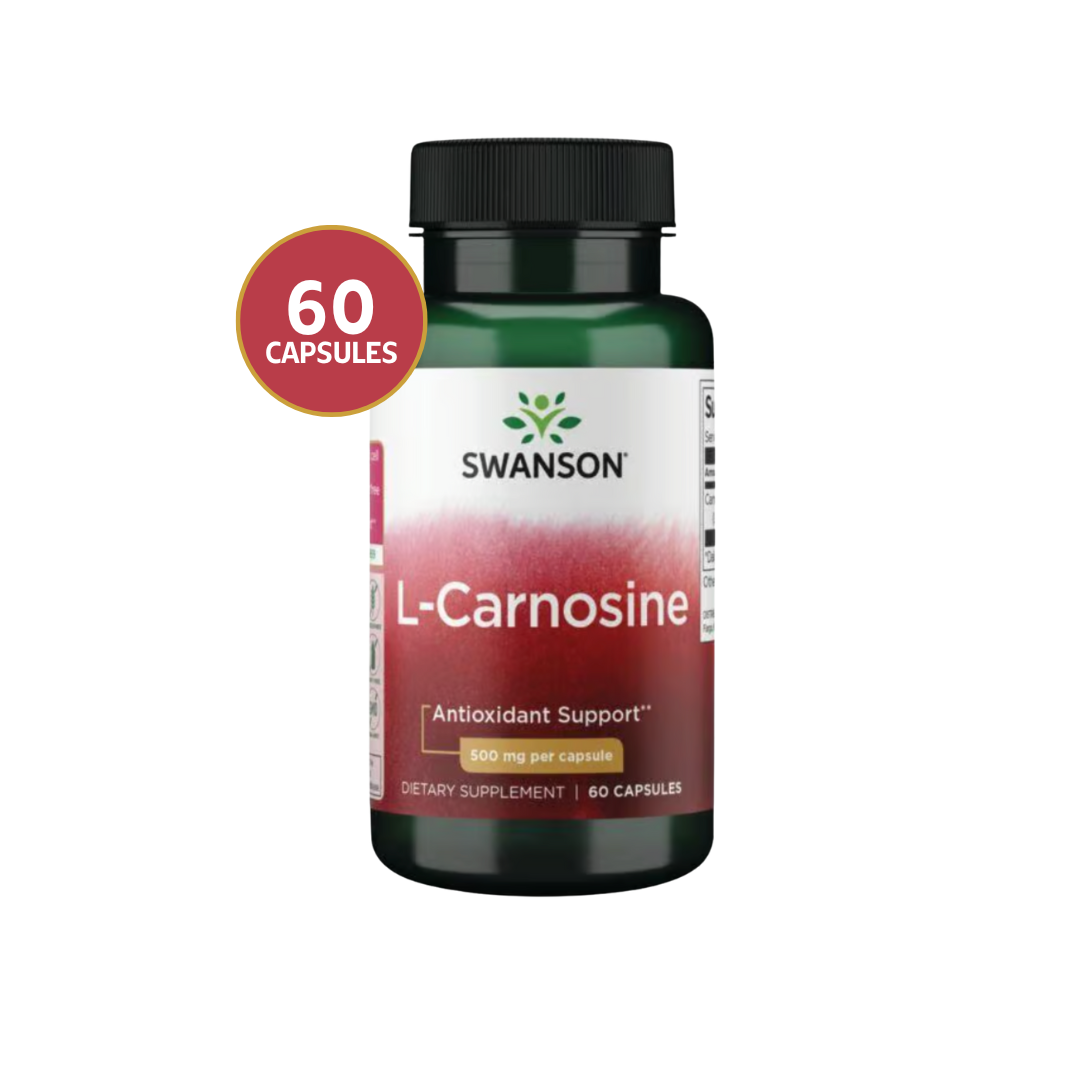 Swanson L-Carnosine 500mg 60 Caps