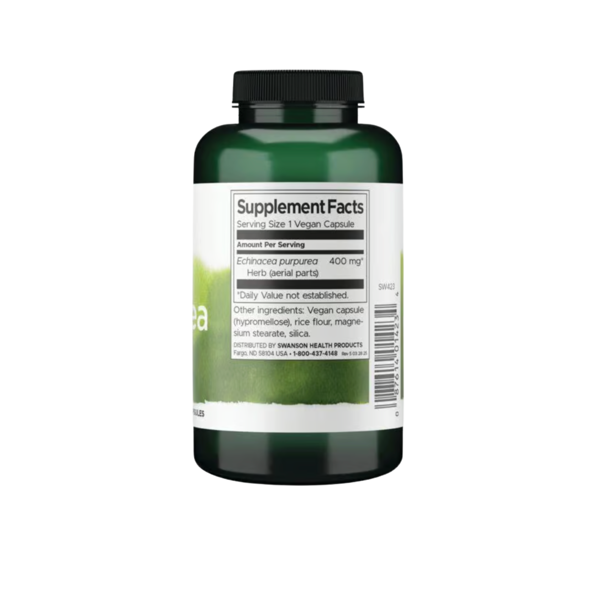Echinacea Swanson 400mg 100 Cápsulas