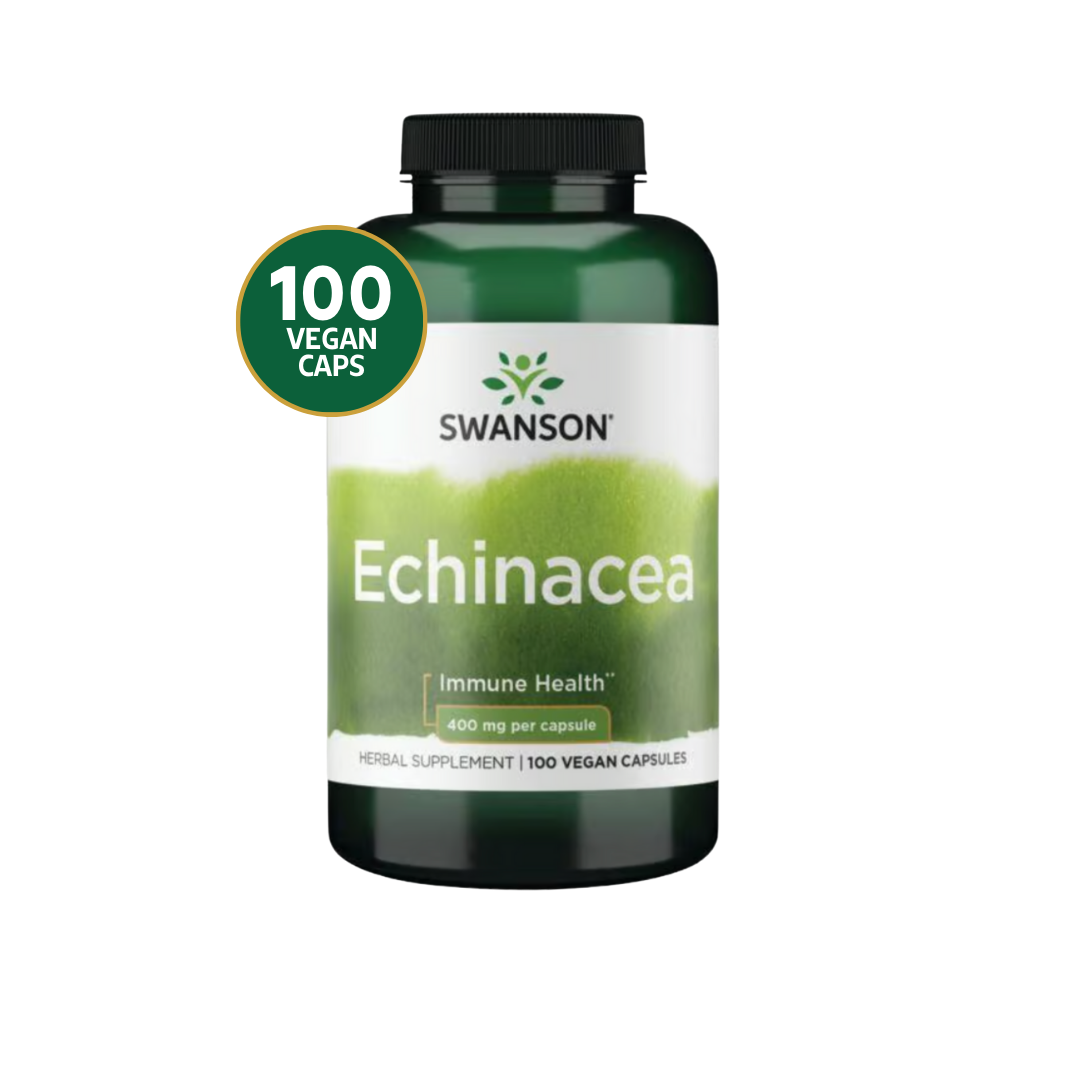 Echinacea Swanson 400 mg 100 Cápsulas