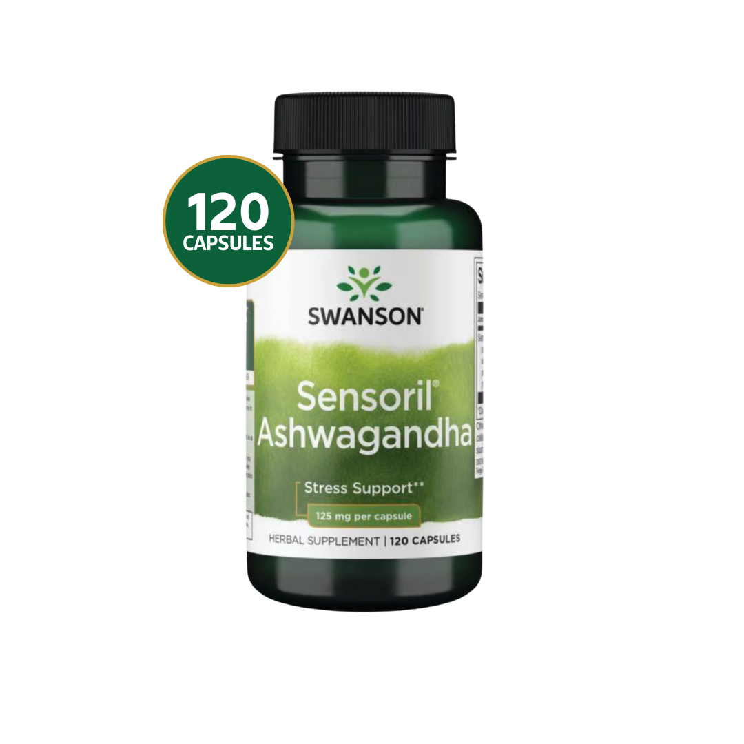 Swanson Sensoril Ashwagandha 125 Mg 120 Capsulas