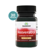 Swanson Ultra Resveratrol 100 mg | Resveratrol Antioxidante – 30 Cápsulas