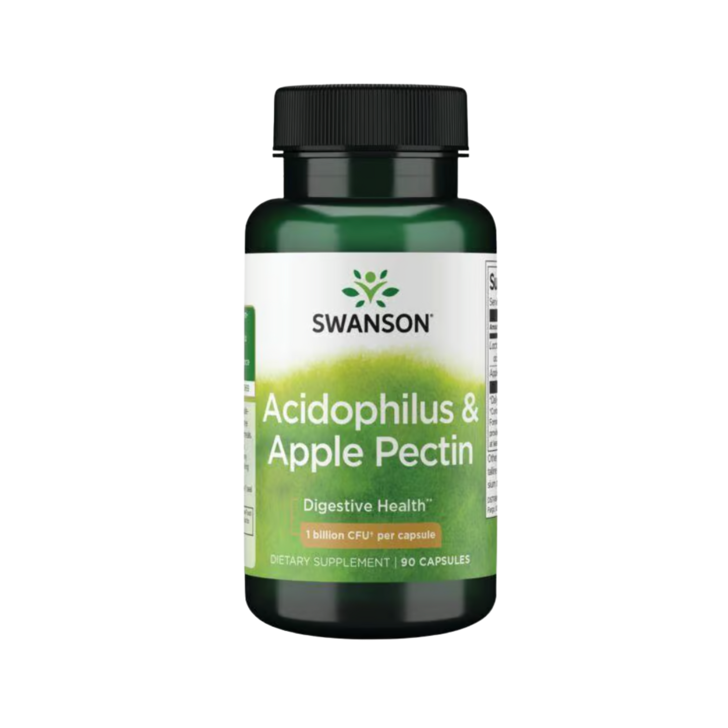 Swanson Acidophilus & Apple Pectin 1 Billion CFU* 90 Caps