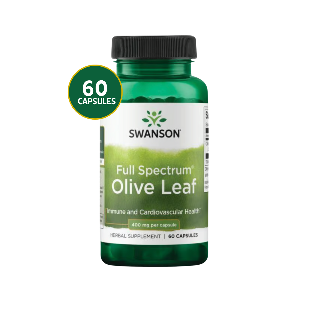 Olive Leaf Swanson 400 mg 60 capsulas