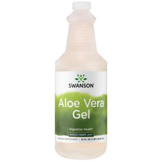 Swanson Aloe Vera Gel Whole Inner Leaf 32 Lf Oz