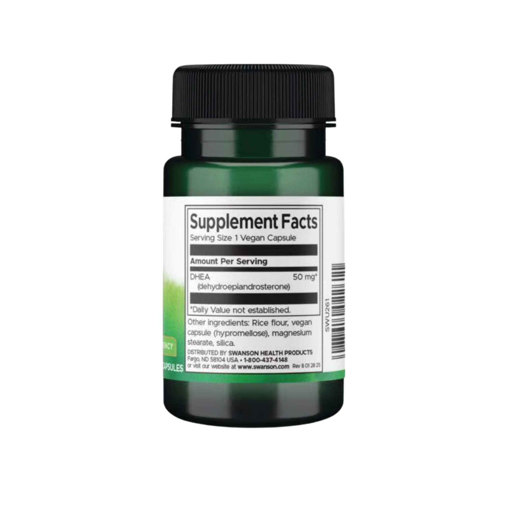 DHEA Swanson 50 mg 120 Capsulas