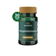 Swanson Fosfatidilserina 100 mg | 30 Cápsulas Veg · Memoria y Cognición Vegana