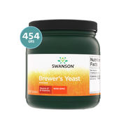 Swanson Brewer's Yeast Non-GMO | Levadura de Cerveza en Polvo – 1 Libra