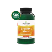 Swanson Levadura de Cerveza 500 mg | 500 Tabletas · Vitaminas B y Energía