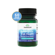 Swanson Salud Visual Sinérgica | 60 Vegan Softgels · Luteína y Antioxidantes