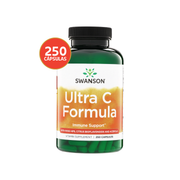 Swanson Ultra C Fórmula | 250 Cápsulas · Vitamina C Avanzada con Bioflavonoides