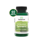Swanson Cúrcuma Full Spectrum 750 mg | 60 Cápsulas · Antiinflamatorio Articulaciones