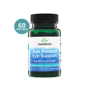 Swanson Age Related Eye Support | Fórmula de Apoyo para la Salud Ocular – 60 Softgels