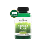 Swanson Valeriana Raíz 475 mg | 100 Cápsulas · Sueño y Relajación Natural