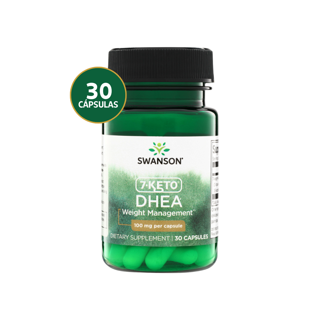 7 Keto DHEA Swanson 100 mg 30 Cápsulas