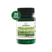 Swanson Theracurmin Cúrcuma Premium 100 mg | 30 Cápsulas Veg · 27 Veces Más Absorbible