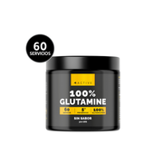 4Active L-Glutamina 100% Pura 300 g | 60 Servicios · 5g por Toma · Recuperación Muscular
