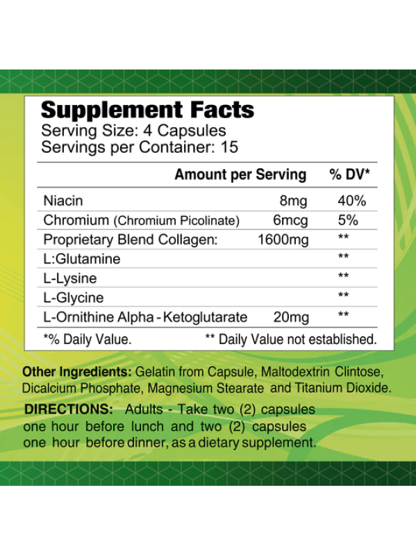 Alfa Vitamins hGH de Alfa 60 Caps