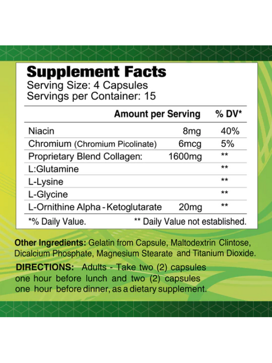 Alfa Vitamins hGH de Alfa 60 Caps