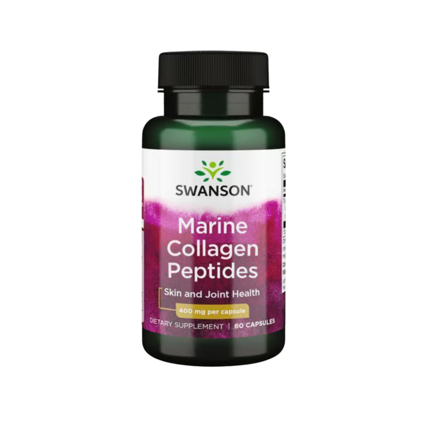 Swanson Marine Collagen 60 Caps 400 mg