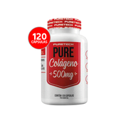 Puretech Pure Collagen Colágeno Hidrolizado 500 mg | 120 Cápsulas · Piel y Articulaciones