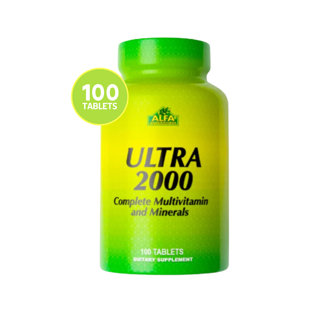 Ultra 2000 Alfa Vitamins 100 tabletas