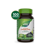 Nature's Way Carbón Activado | 100 Cápsulas · Detox Digestivo y Antitoxinas