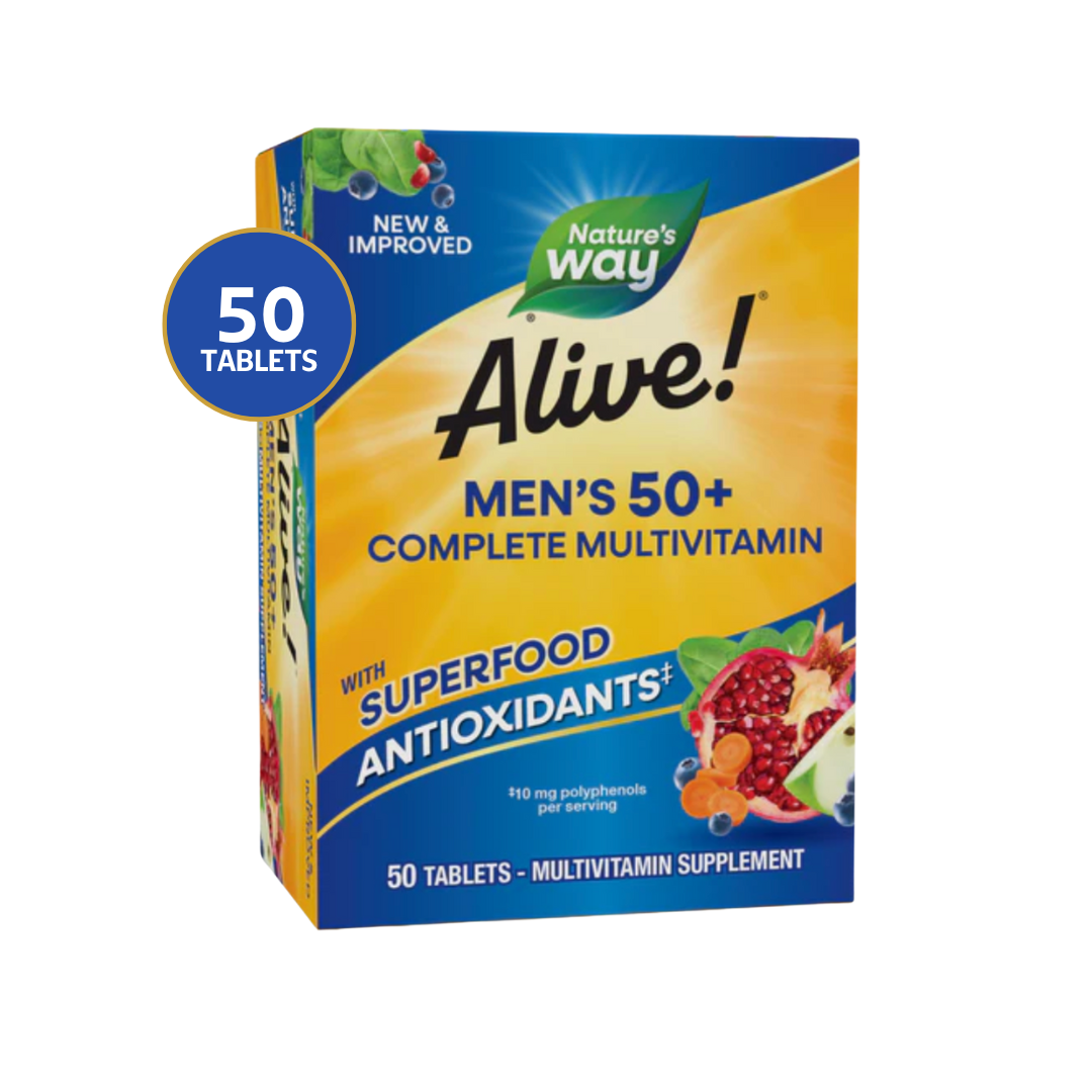 Alive! Men's 50+ Nature's Way Complete Multivitamin