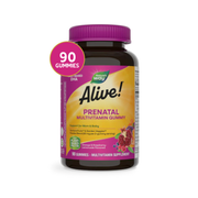 Alive! Prenatal 90 Gummy Multivitamin Nature's Way