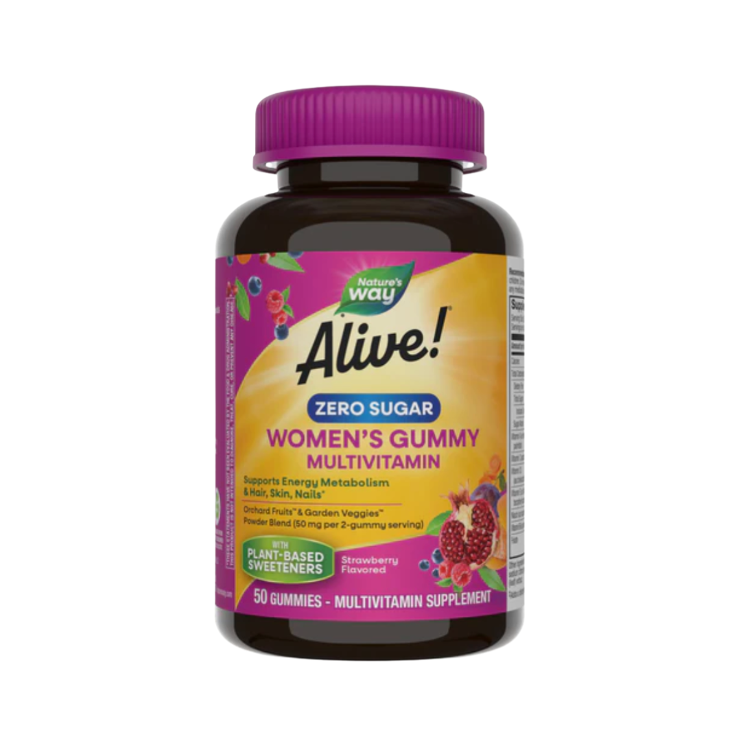 Alive! Zero Sugar Nature's Way Women's Gummy Multivitamin