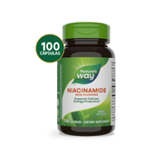 Nature's Way Niacinamida 500 mg | 100 Cápsulas · Vitamina B3 sin Sofocos