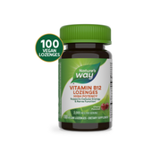 Nature's Way Vitamina B12 Pastillas Sublinguales 2.000 mcg | 100 Lozenges · Energía Nervioso