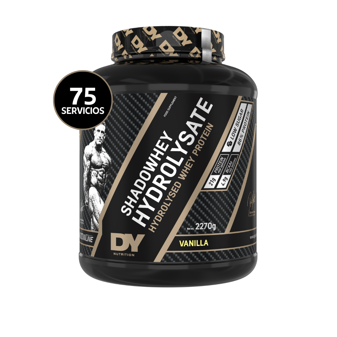DY Nutrition Shadowhey Hydrolysate 2270 kg | Proteína Whey Hidrolizada · Absorción Ultra Rápida
