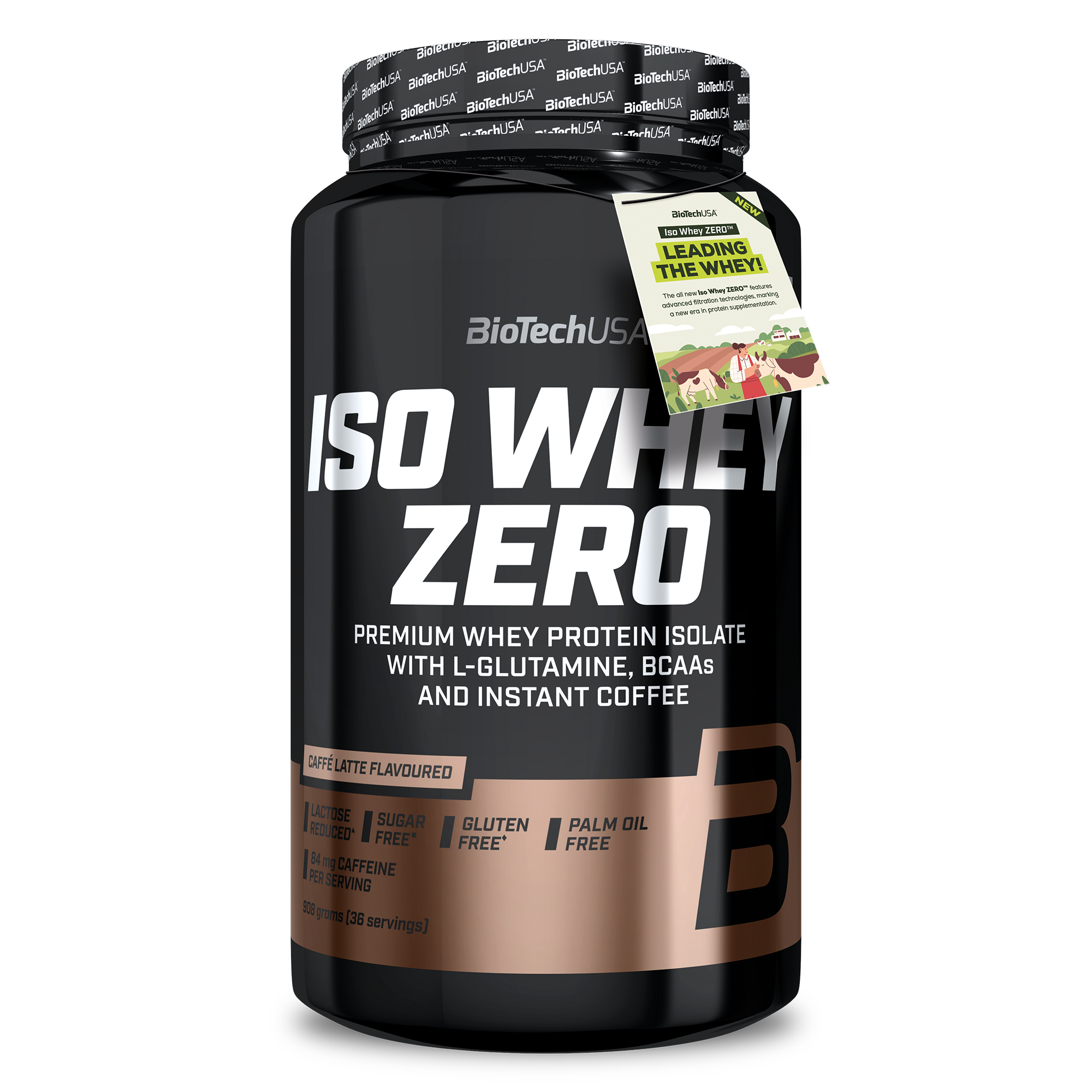 BIO Iso Whey Zero 908g - 36 Servicios