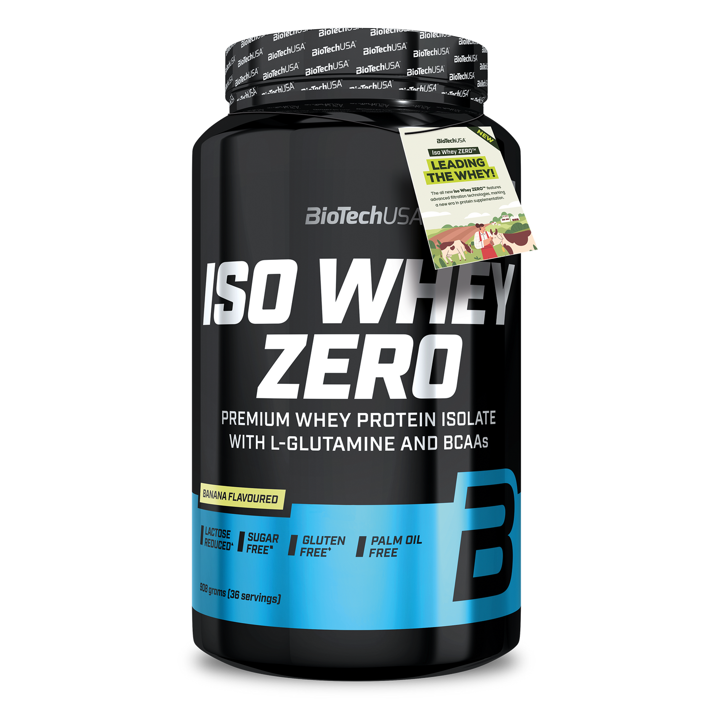 BIO Iso Whey Zero 908g - 36 Servicios