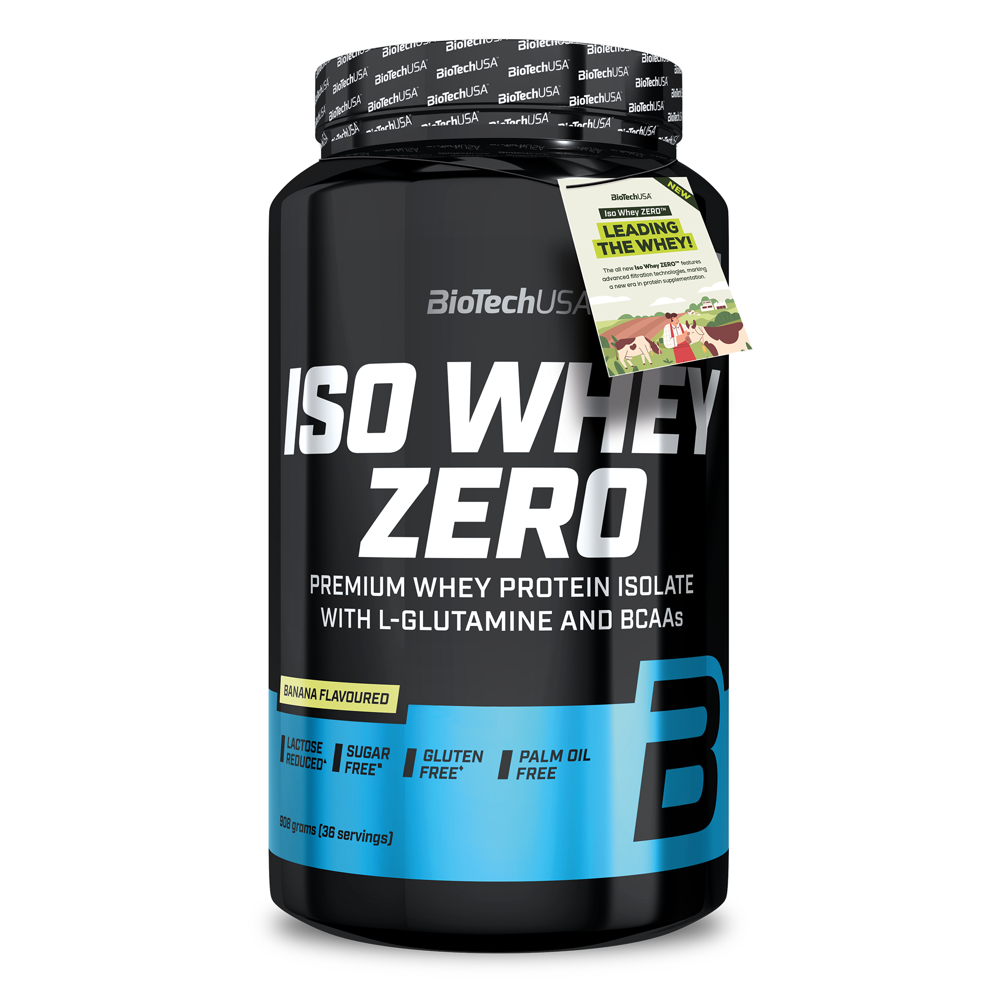 BIO Iso Whey Zero 908g - 36 Servicios