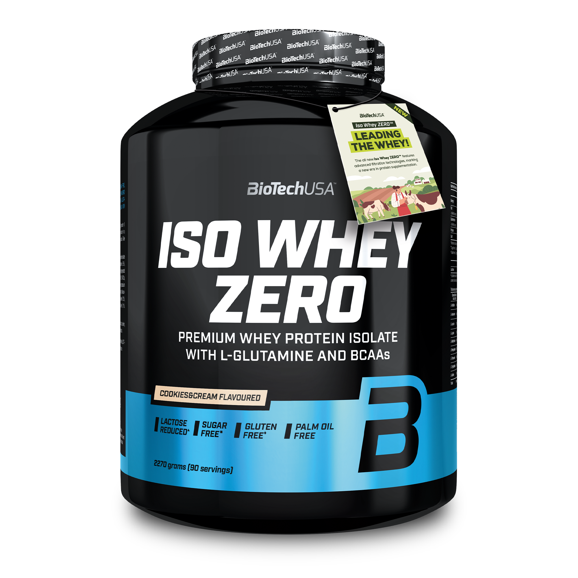 BIO Iso Whey Zero 2270g - 90 Servicios
