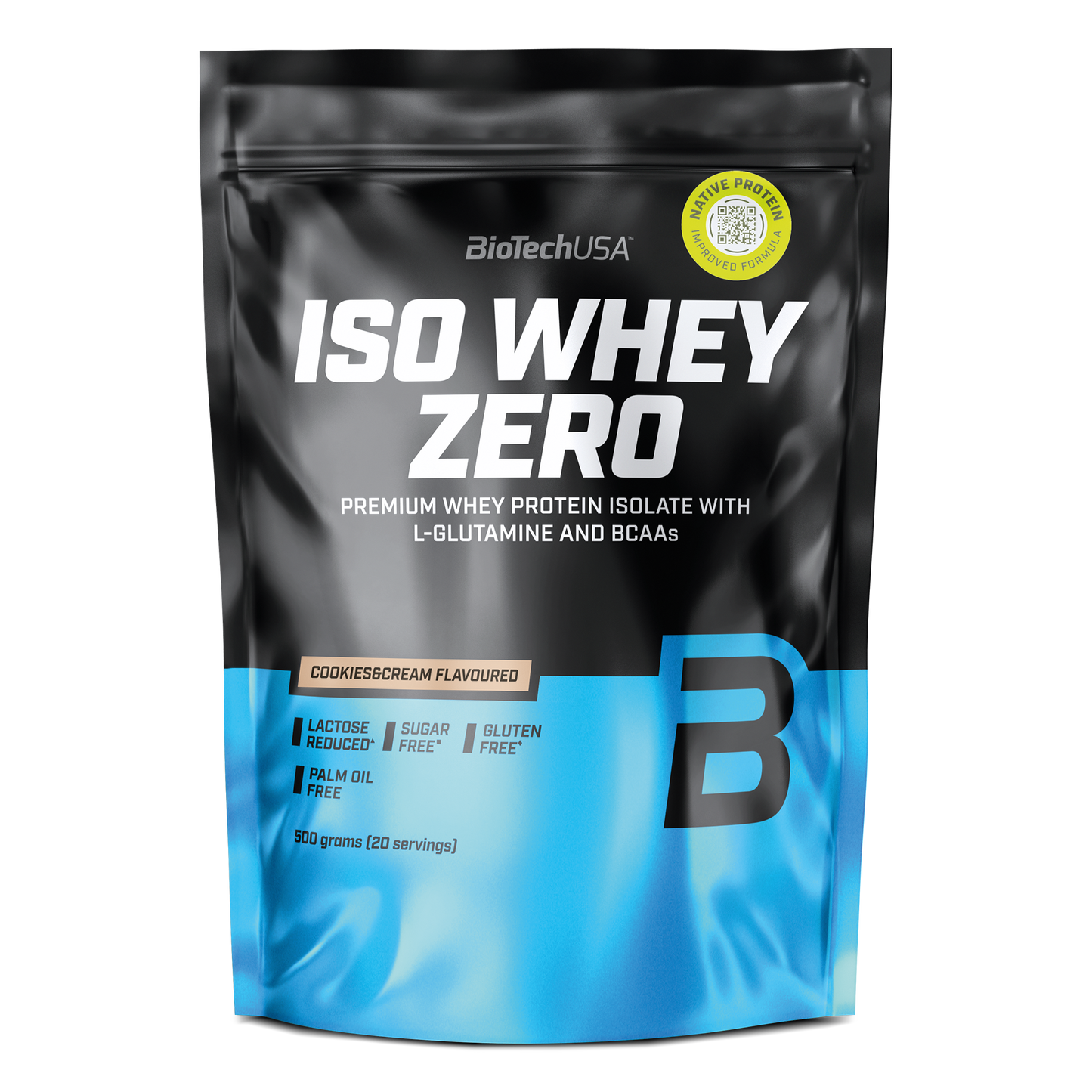 BIO Iso Whey Zero 500g - 20 Servicios