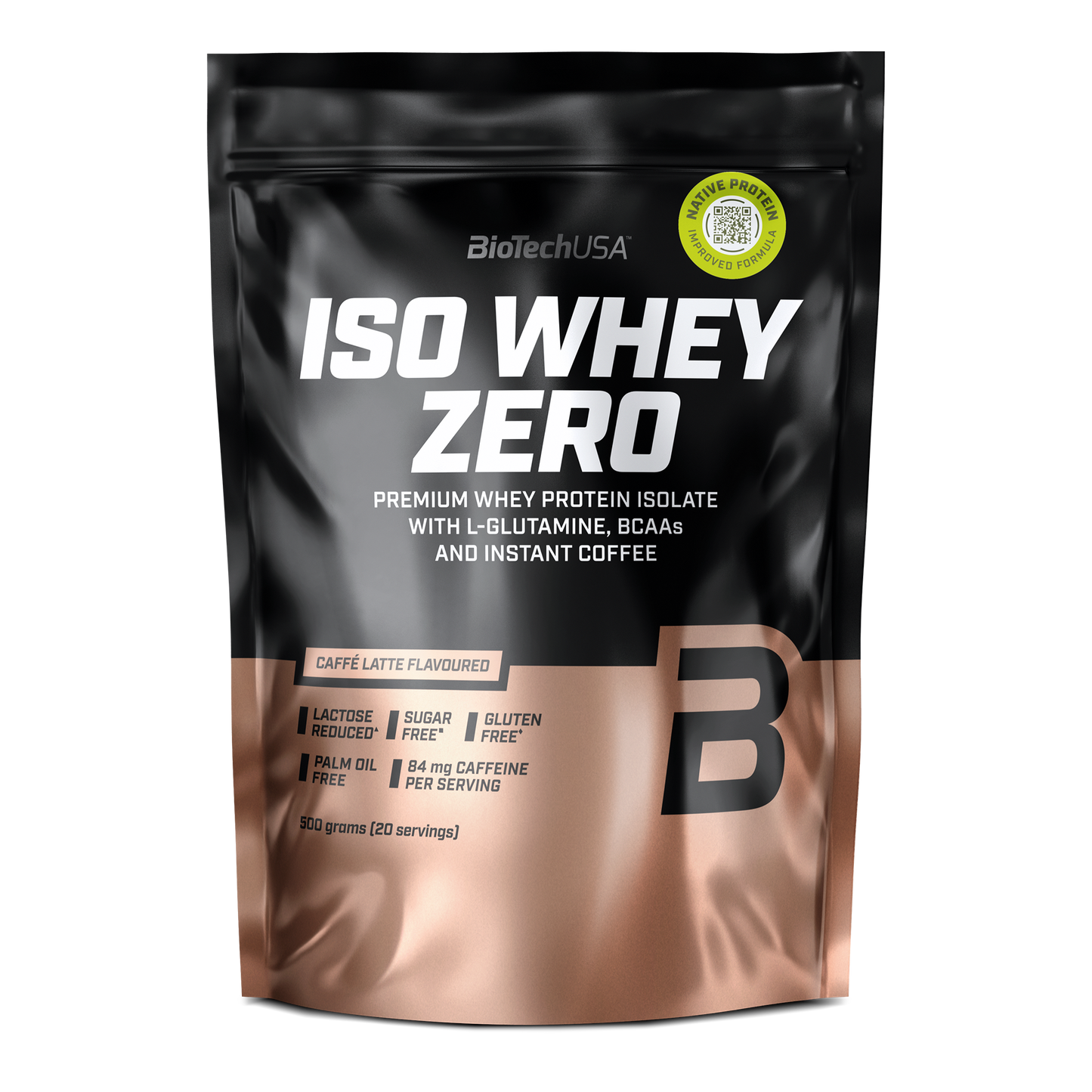 BIO Iso Whey Zero 500g - 20 Servicios