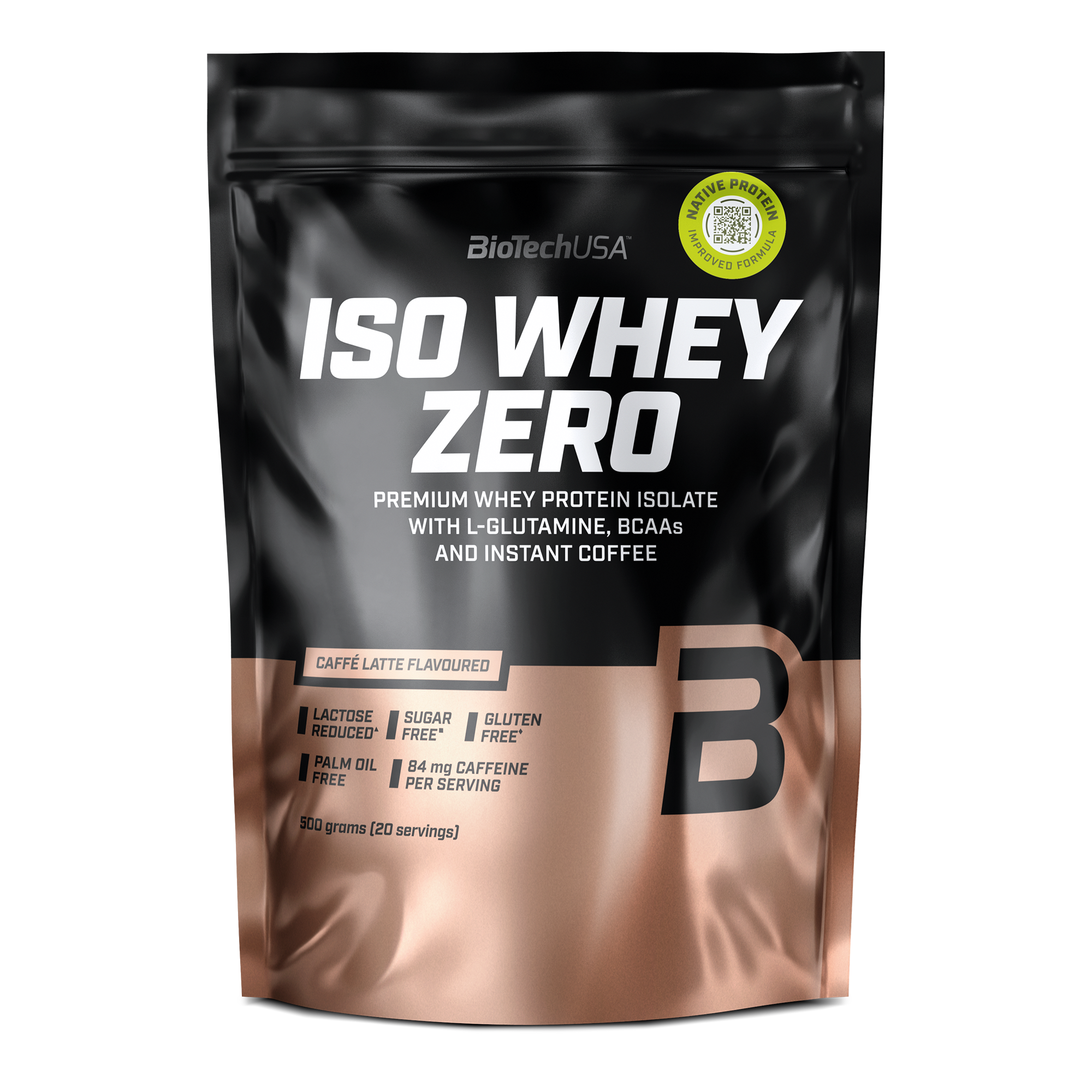 ISO Whey Zero BioTech 500G - 20 Servicios