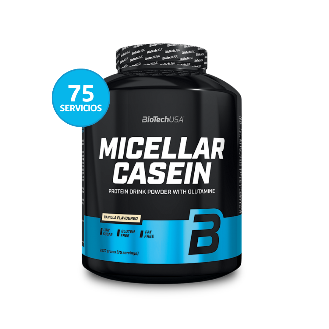 BioTechUSA Micellar Casein 2270g | Proteína de Liberación Lenta · Recuperación · Muscle Support