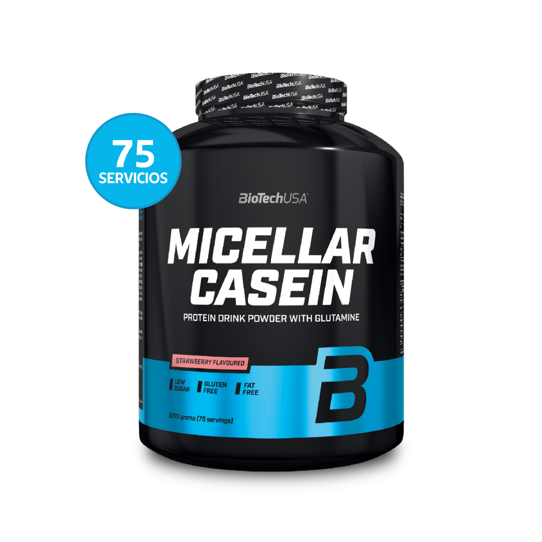 BioTechUSA Micellar Casein 2270g | Proteína de Liberación Lenta · Recuperación · Muscle Support