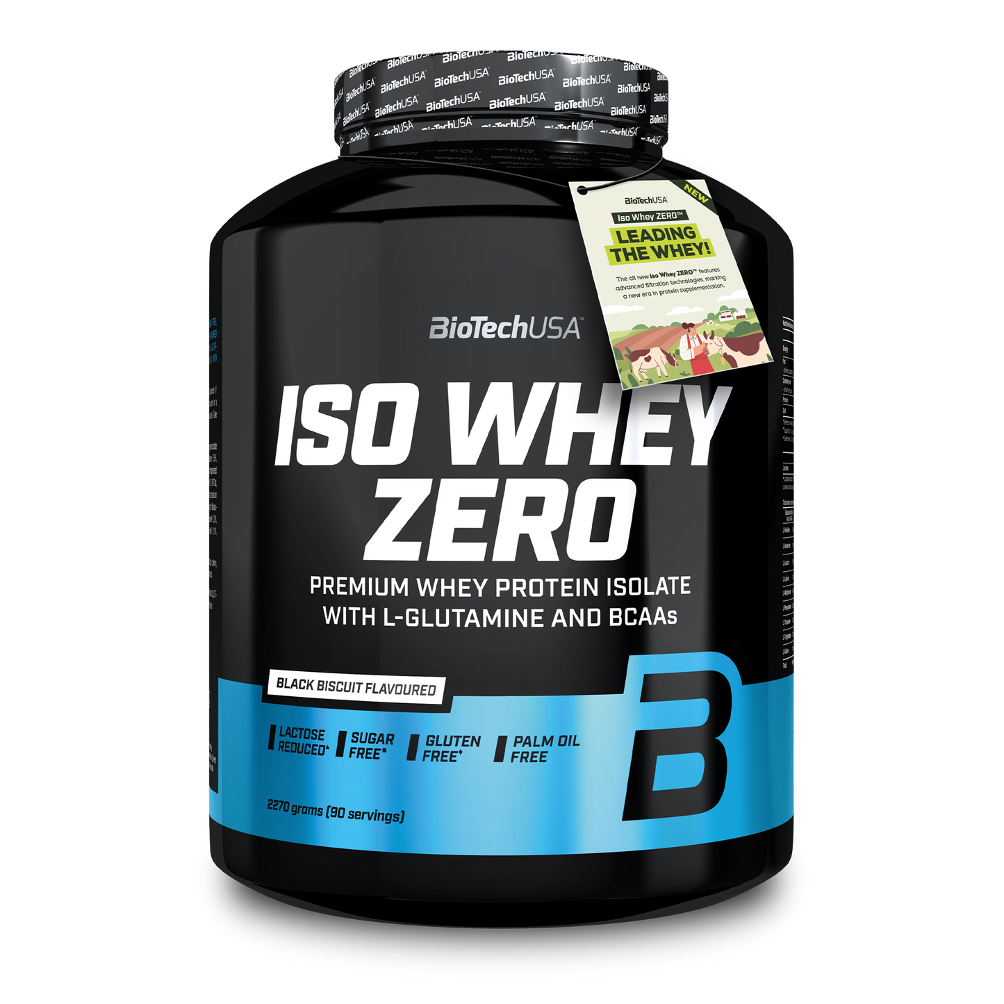 BIO Iso Whey Zero 2270g - 90 Servicios