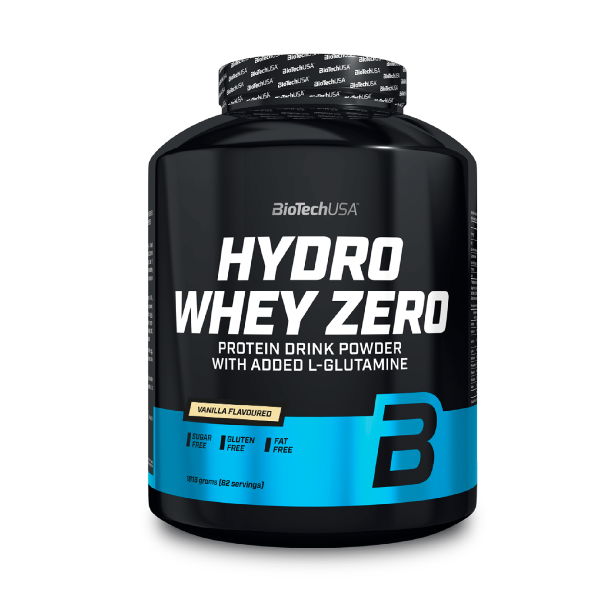 BioTech USA Hydro Whey Zero 1.816 kg | Proteína Whey Hidrolizada 82 Servicios
